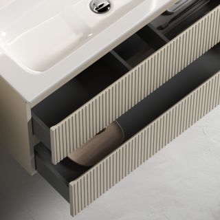 Подвесная тумба под раковину Sancos Snob T SNT120CE 120см Beige Soft